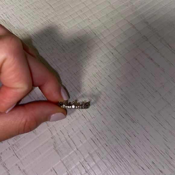 Pandora Crown Ring Size 7 Clear Sparkling Crown - Picture 3 of 4